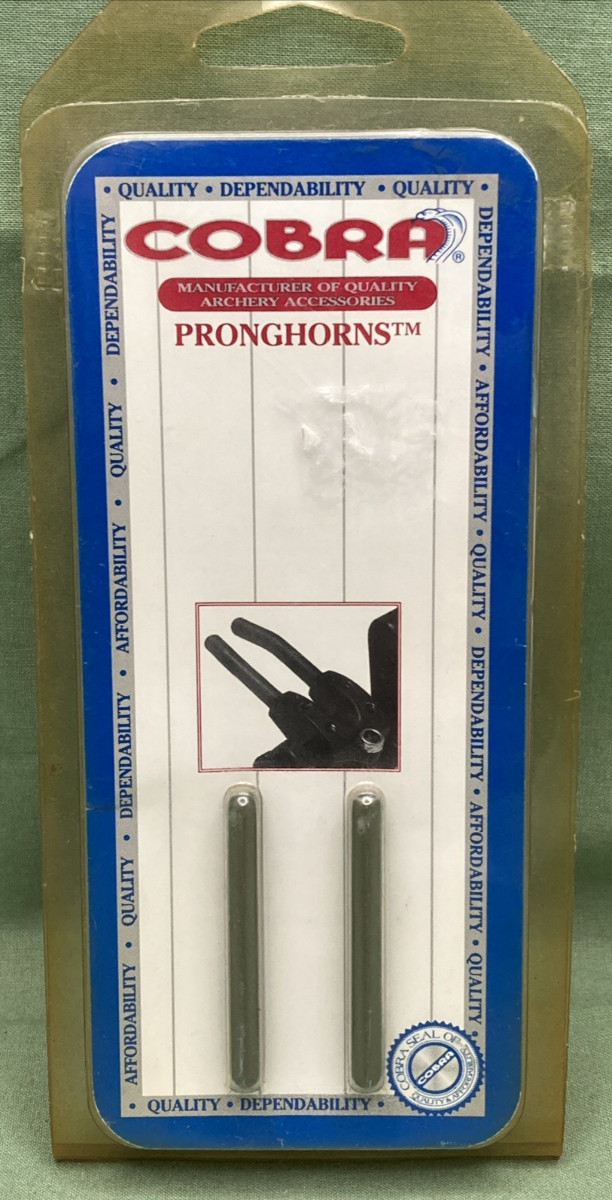 QTY 2 New Genuine Cobra C-438 Pronghorns