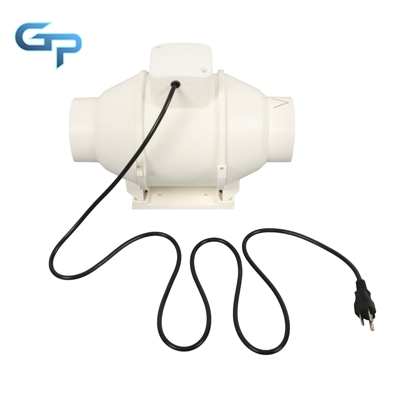 4 Inch Inline Duct Fan 280 CFM Pipeline Pressurization Ventilation Exhaust Fan