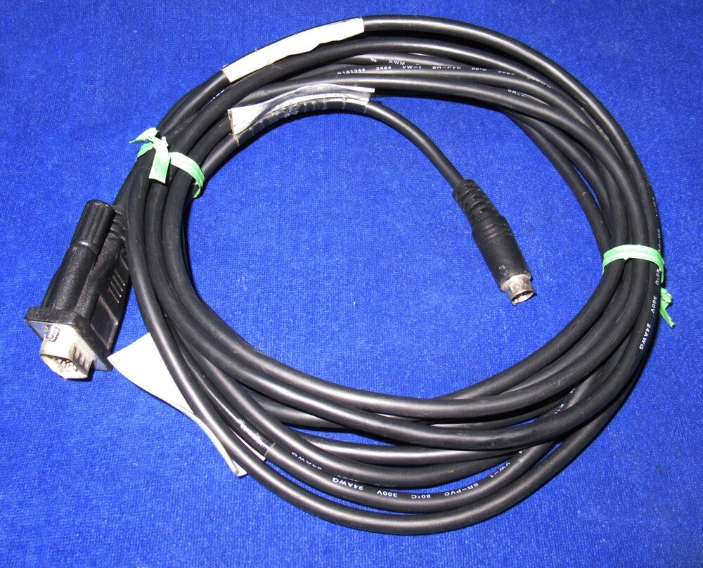 Avid 0070-00033-01 RS-422 Deck Control Cable – 15ft (DB9 to Mini-DIN8 for Mac)