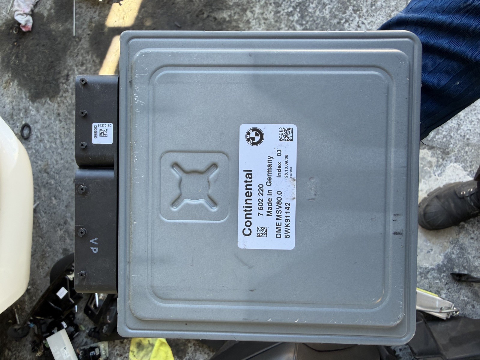 OEM BMW MSV80 INDEX 02 DME ECU N52 N51 E90 E92 E93 328i 128i Siemens VDO 7583468