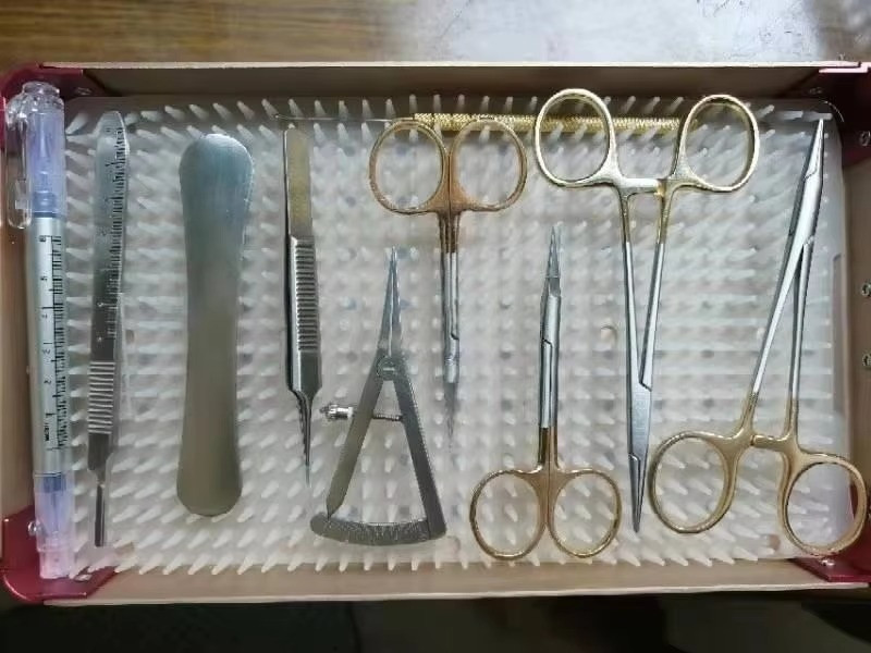 2025 hot sale Stainless Steel Manual Blepharoplasty Surgical Instrument Set