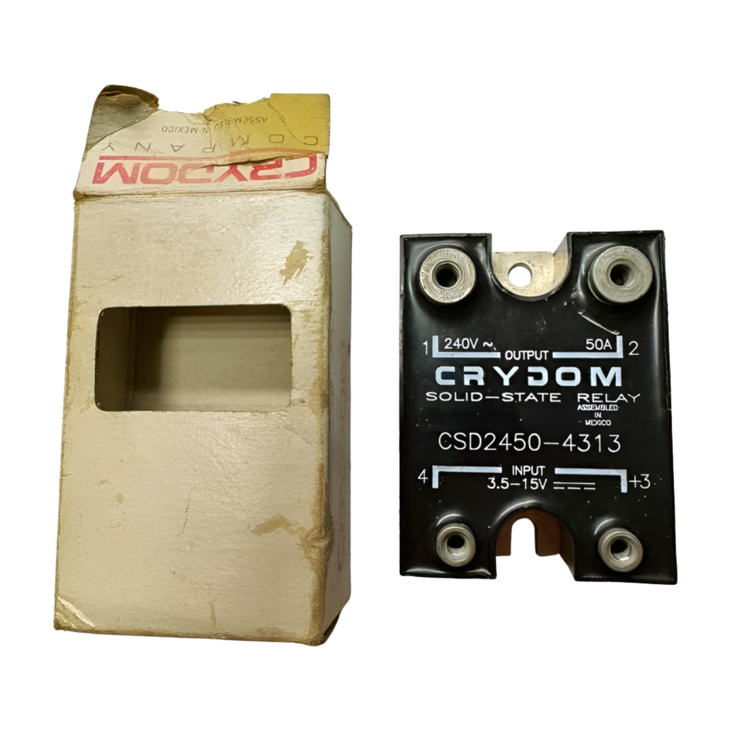 Crydom CSD2450-4313 Solid-State Relay, 240V, 50A, 3.5-15V **Free Shipping**
