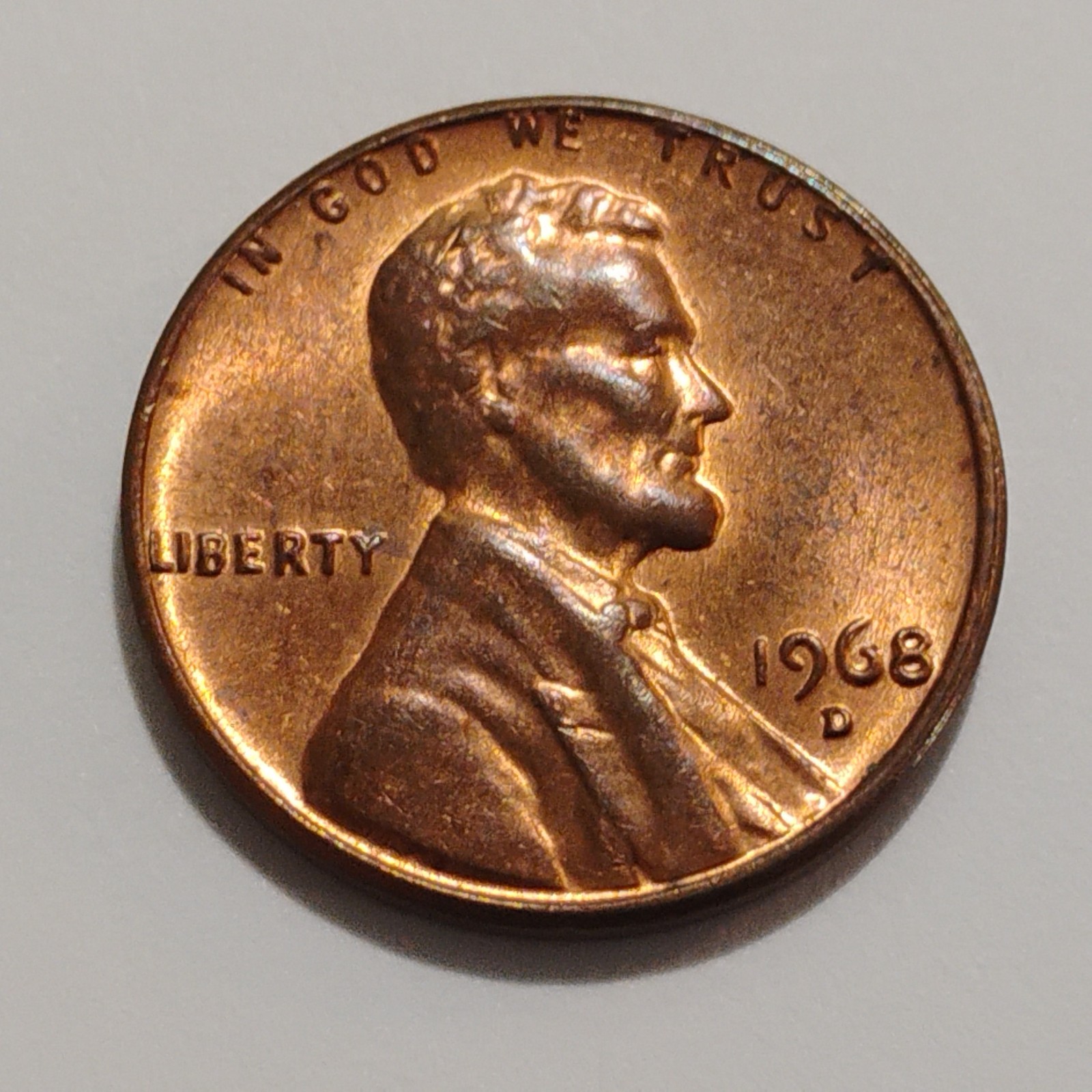 1968 D - RB - COPPER - 1