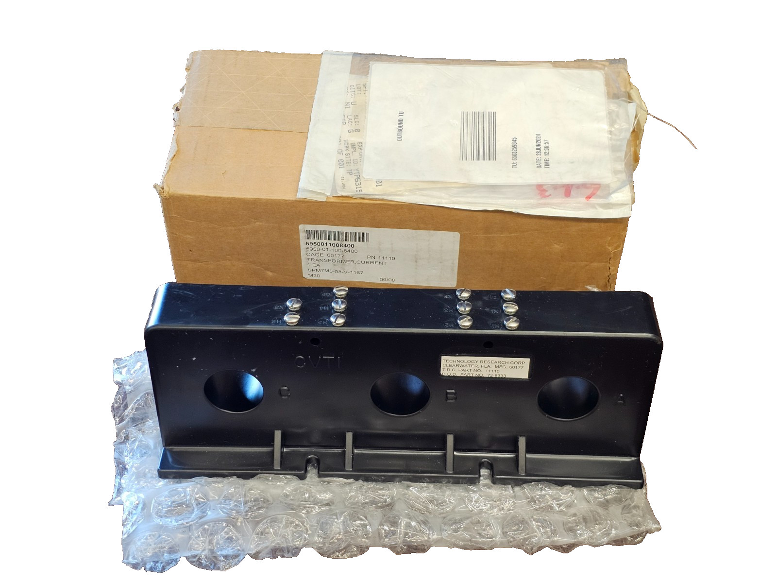TRC 11110 Transformer Generator TQG 5950-01-100-8400 72-5333 Military Surplus