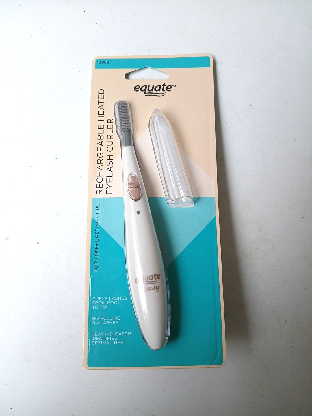 Equate Beauty Rechargeable Heated Eyelash Curler New Sealed