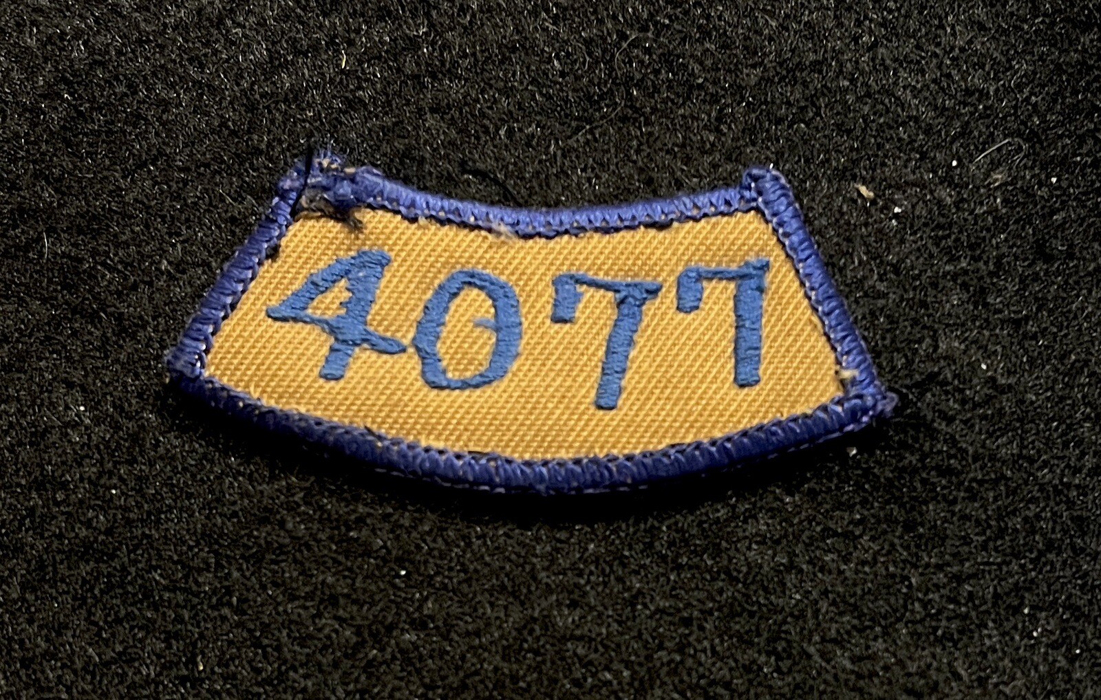 NATIONAL SKI PATROL Vintage Rocker Patch #4077 Shoulder Souvenir M*A*S*H*