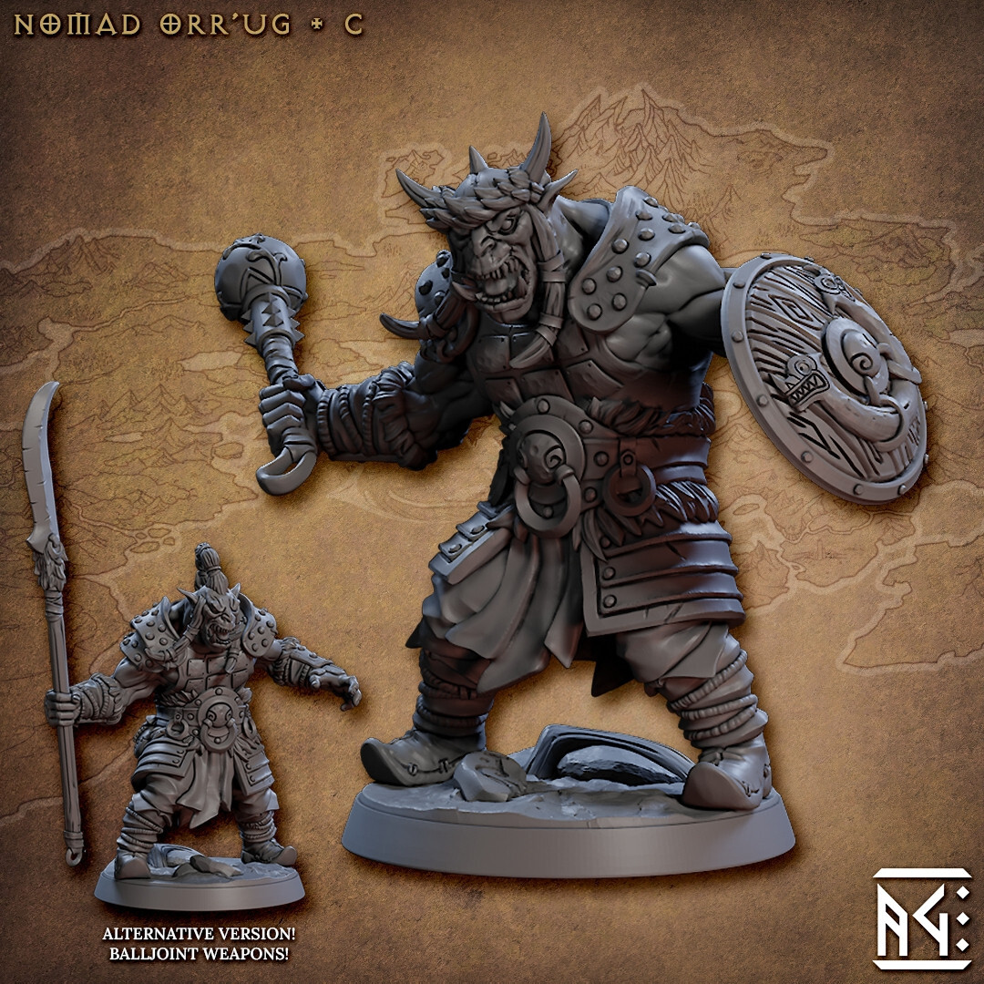 Orrug C - Ogre - Fighter - Artisan Guild - Dungeons and Dragons