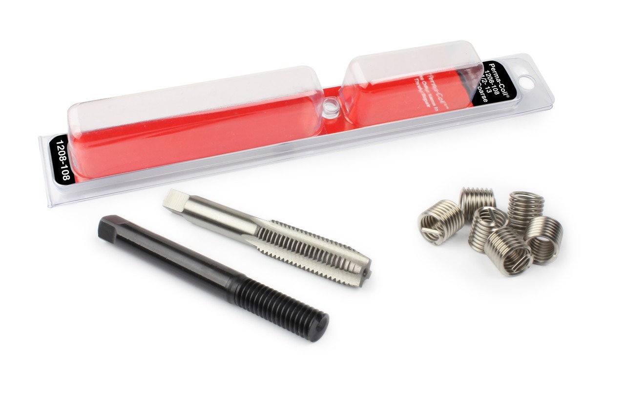 1/2-13 NC Thread repair Kit USA Also Fits Heli Perma Coil 1208-108