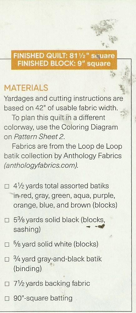 E0436 FIND YOUR INNER STAR QUILT PATTERN/INSTRUCTIONS