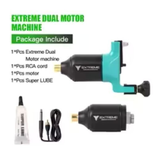 Professional Direct Drive Dual Motor Rotary Tattoo Machine 6500RPM/9000RPM Extre