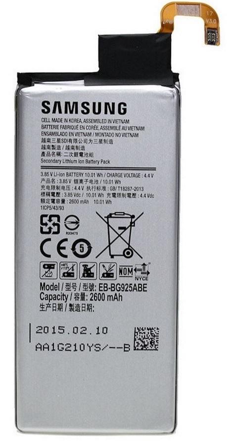 New OEM Samsung Galaxy S6 Edge G925 Original Genuine EB-BG925ABE 2600mAh Battery