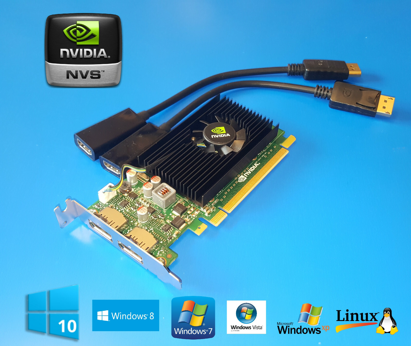 HP Compaq SFF dx5150 dx6100 dx6120 dx7300 dx7400 Video Card w/ Dual HDMI
