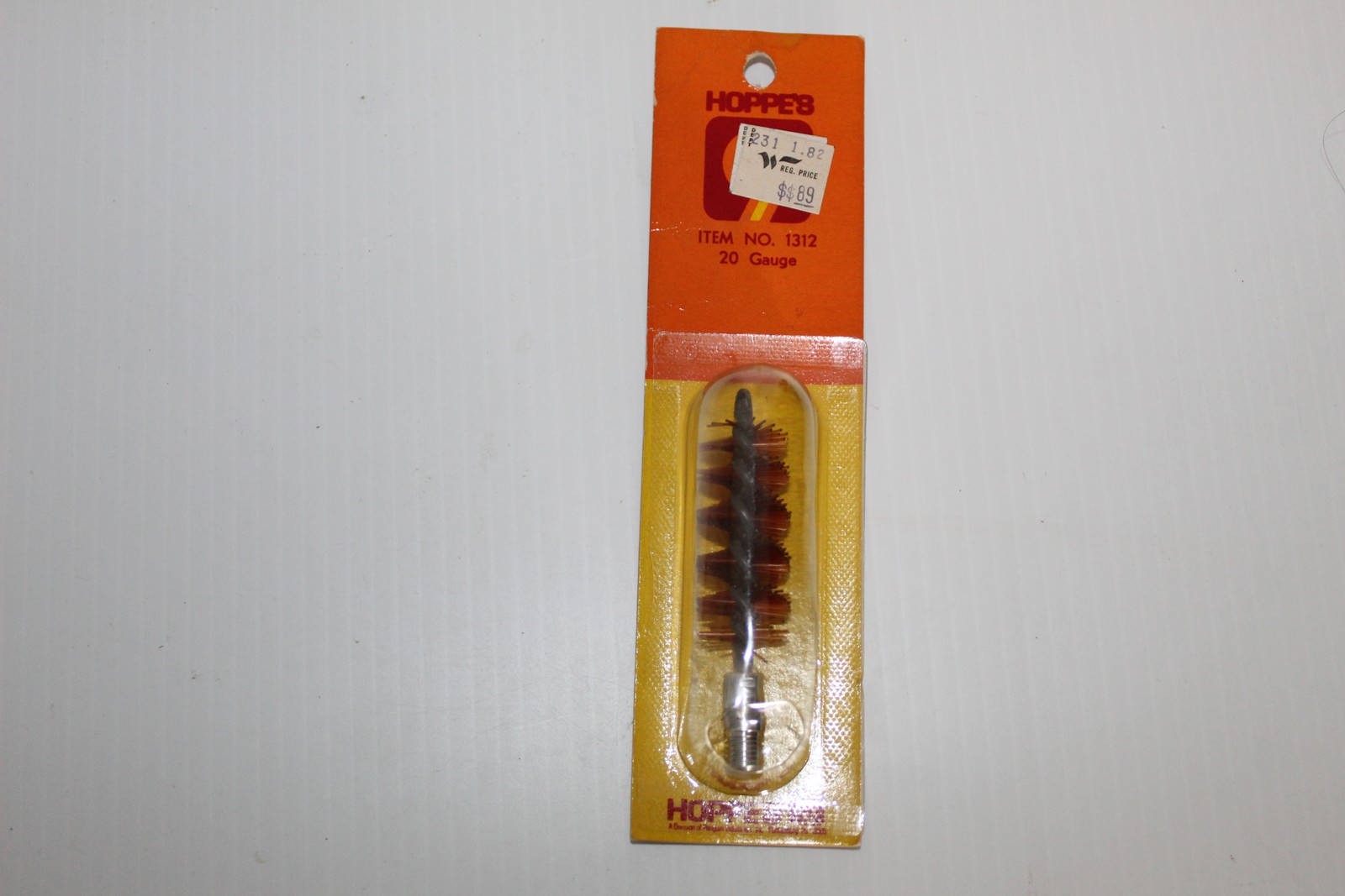 Hoppe's 20 Gauge Bore Cleaning Brush - Item No. 1312 - New Old Stock