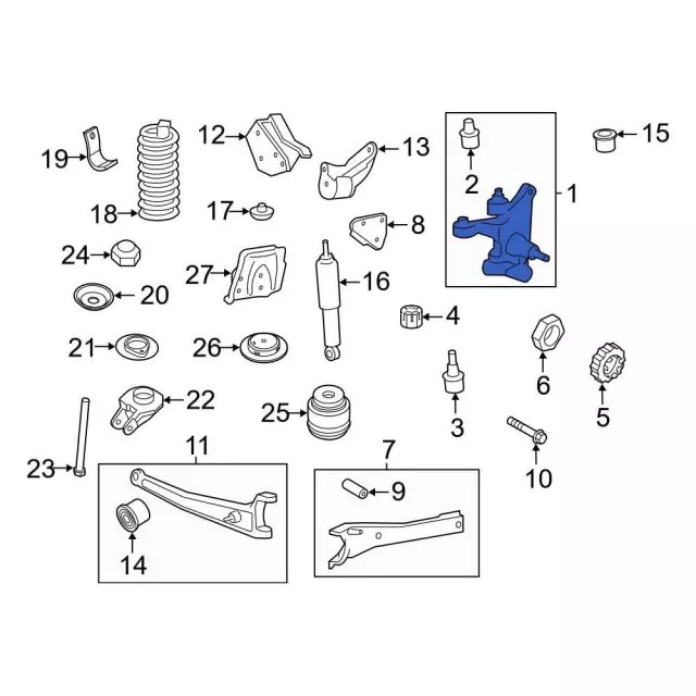Genuine Ford Steering Knuckle HC3Z3106C