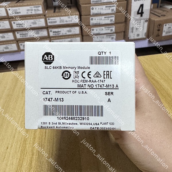 Allen-Bradley 1747-M13 SLC500 64KB EEPROM Memory Module Free Shipping