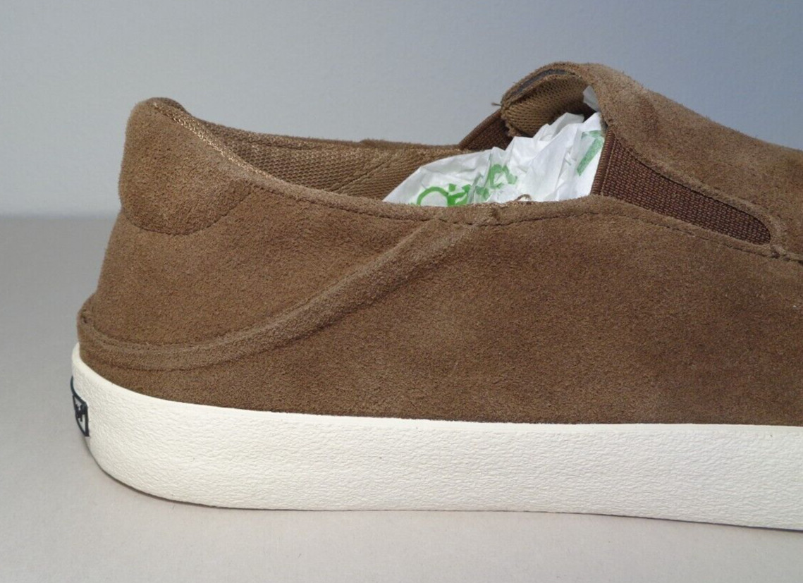 Staheekum Size 9.5 M FLIPSIDE Brown Suede Slip On Loafers New Men's Shoes