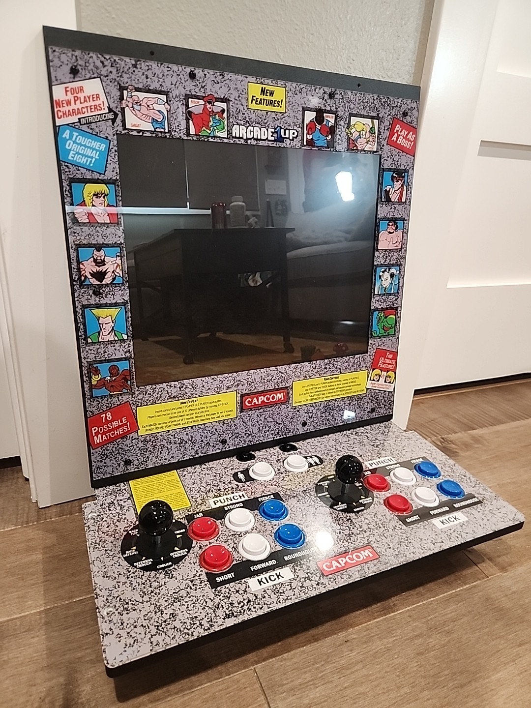 Arcade1Up: Street fighter 2 champion edition Fight Stick & Monitor