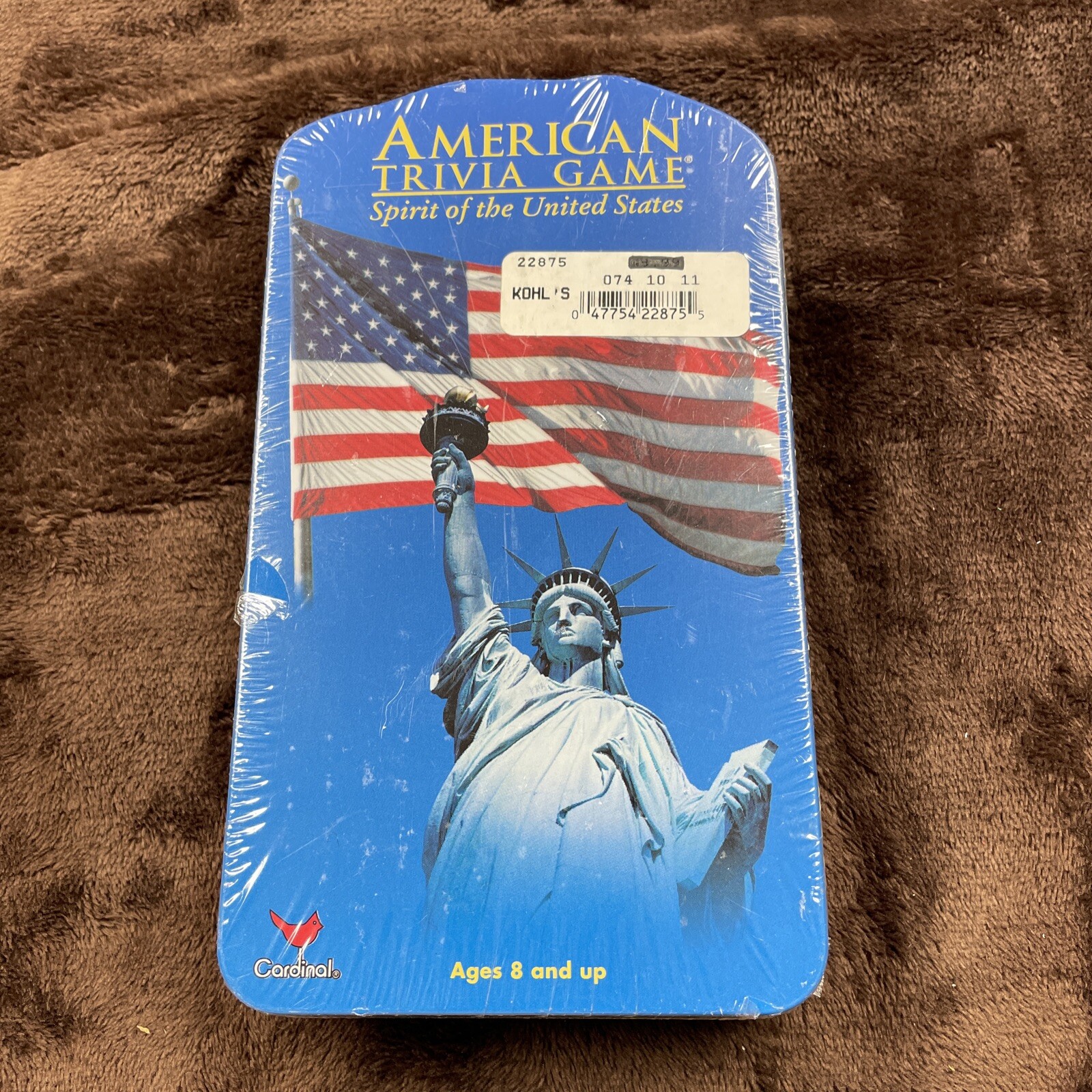 American Trivia Game, Spirit of the United States New In Sealed Package Ages 8+