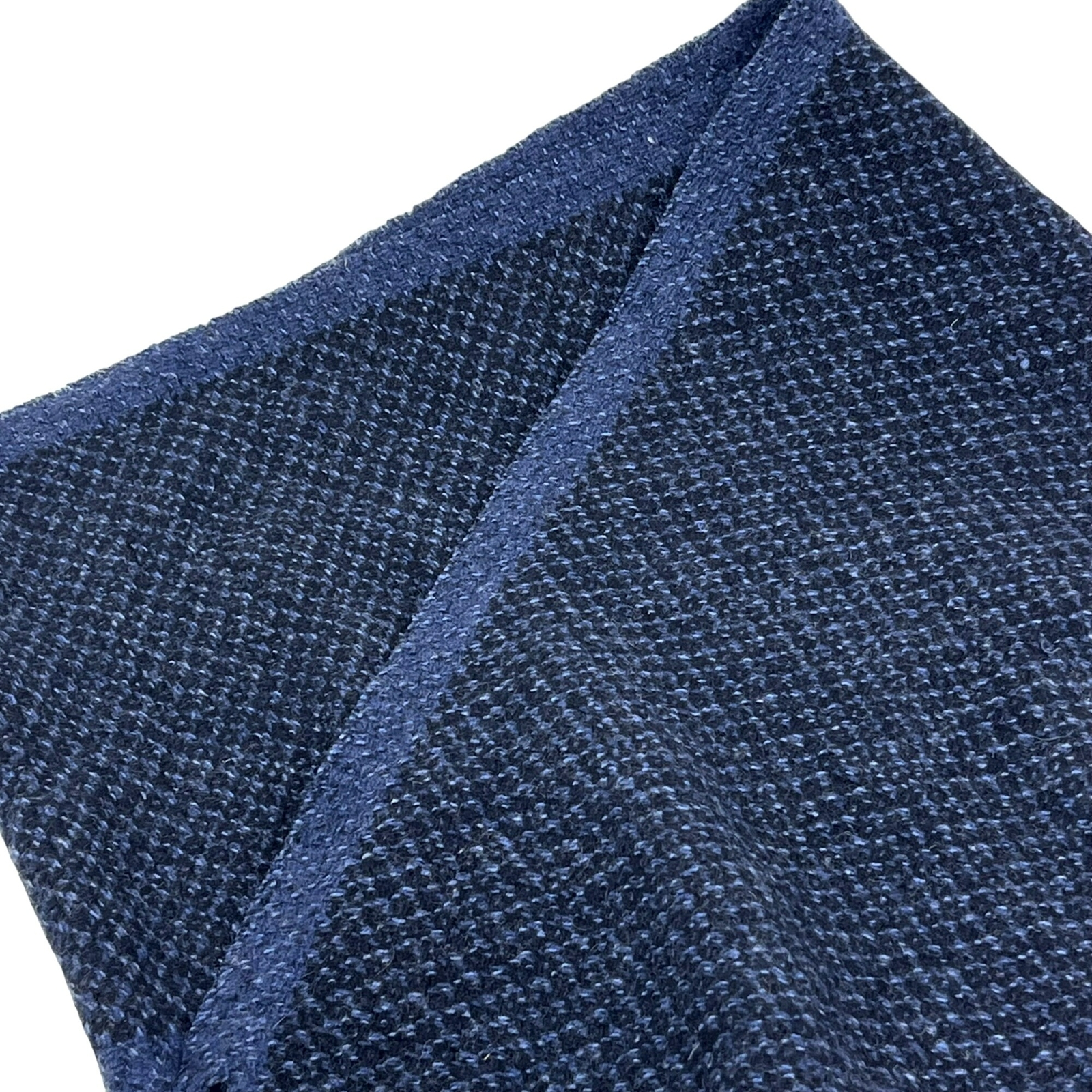 Jos. A Bank Wool-Blend Scarf Black/Blue NWT