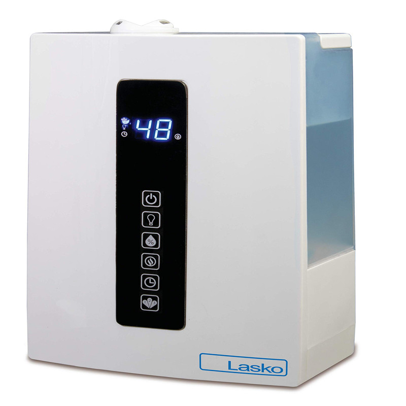 Lasko Uh300 Warm And Cool Mist Humidifier Humidistat And Timer Quiet Soothing