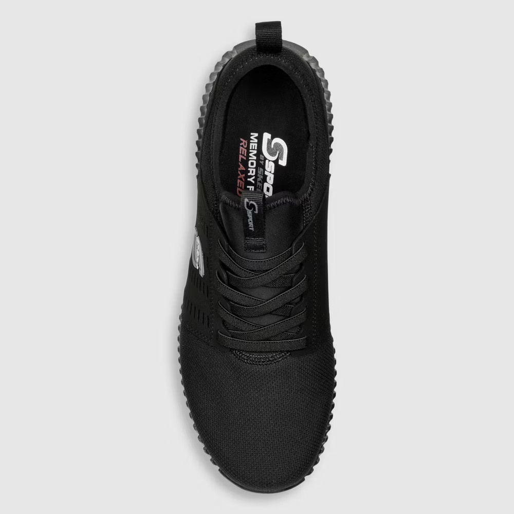 S Sport By Skechers Men's Brennen 2.0 Sneakers - Black 10: Slip