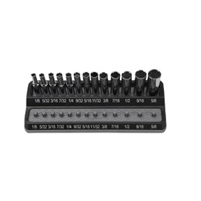 1/4" Peg Socket Holder, sae, gray 6 Count MTS-PSH25S-GRY
