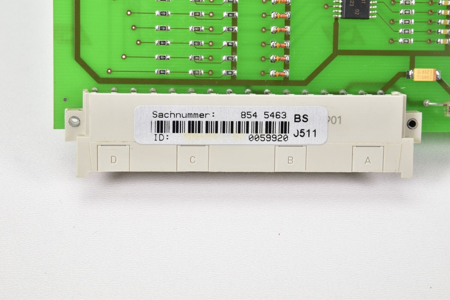 854 5463, Plug-in card - MINT CONDITION