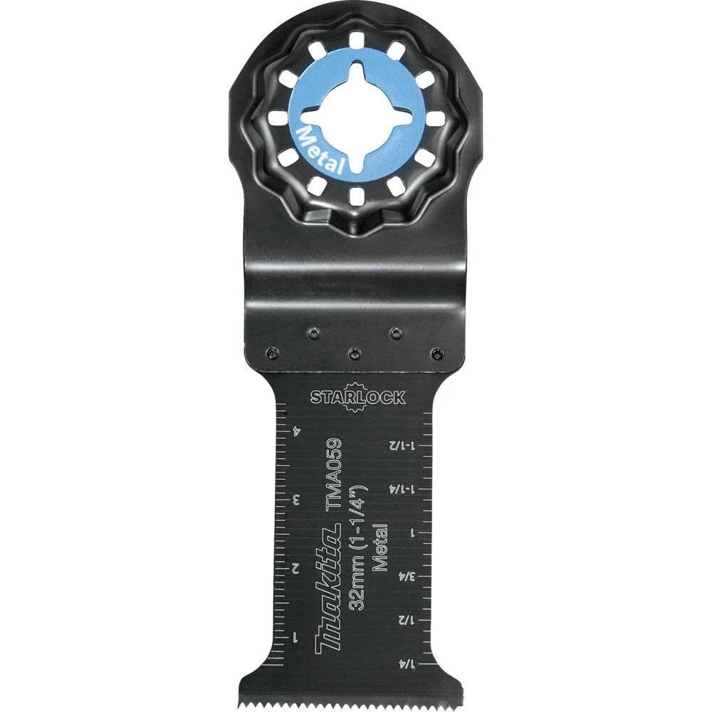 Makita 1-1/4 Inch Starlock Metal Plunge Blade