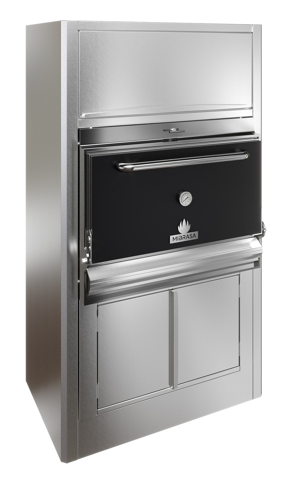Mibrasa HMB AC 160 Charcoal Oven, 42-1/8"W X 39-15/16"D X 74-4/5"H