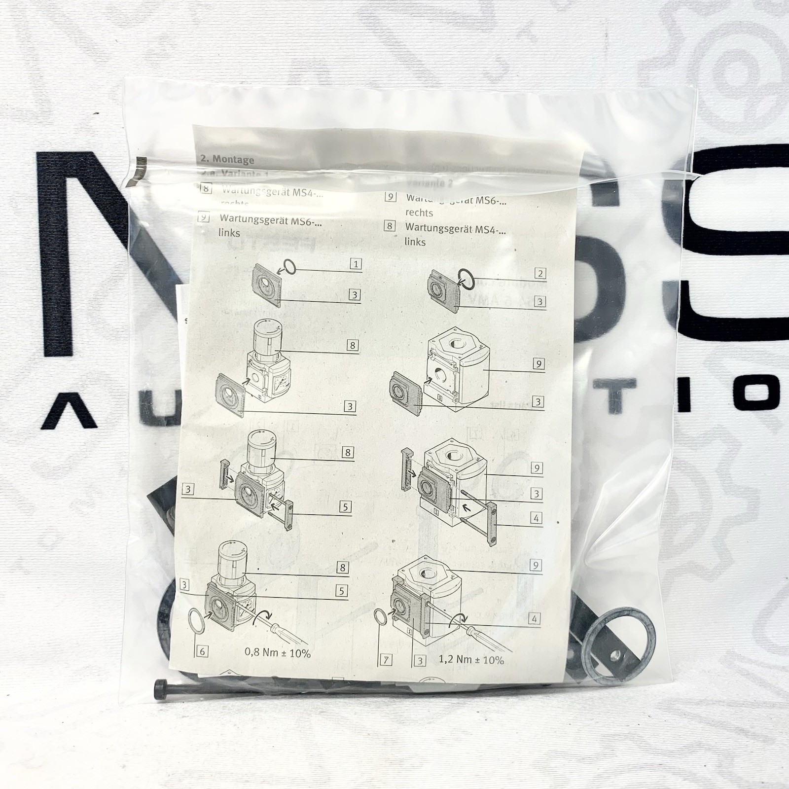 Festo MS4-6-AMV Module Connector Pneumatic Valve Manifold Adapter Porting Block