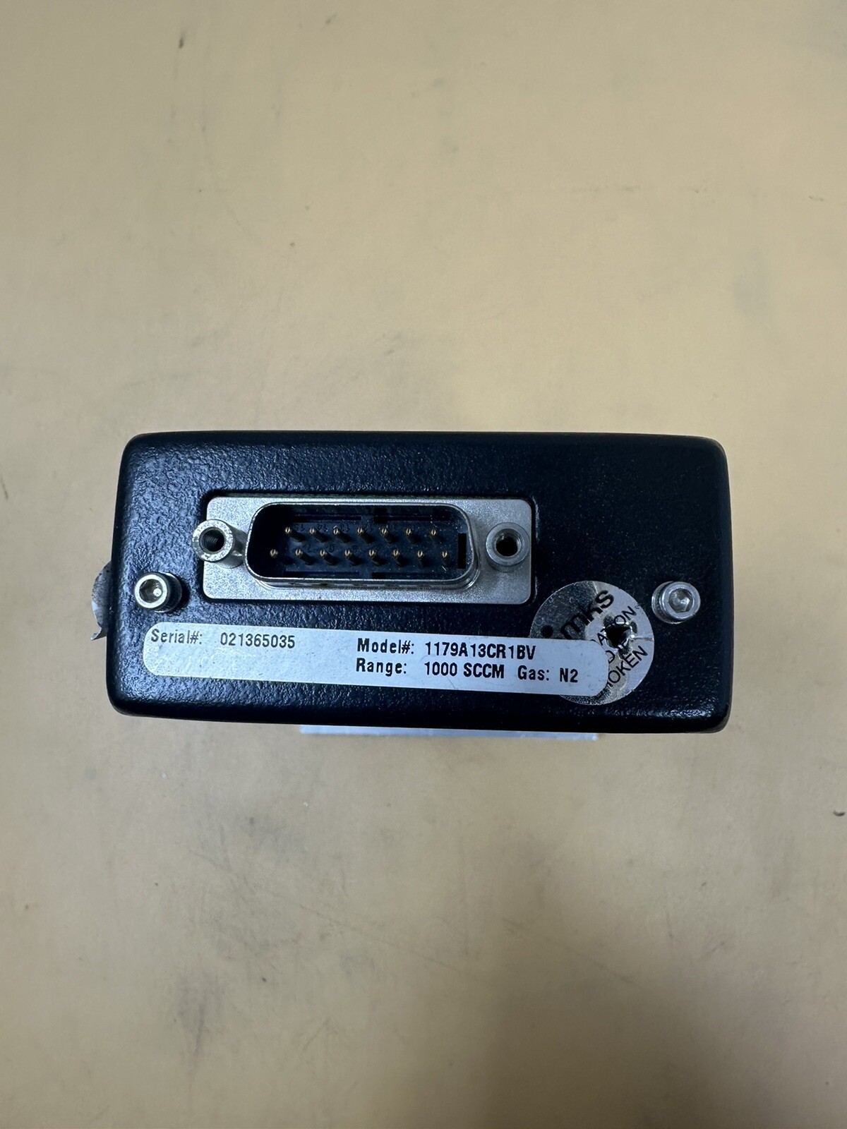 MKS Mass-FLO Controller Model 1179A13CR1BV (Range: 1000 SCCM)