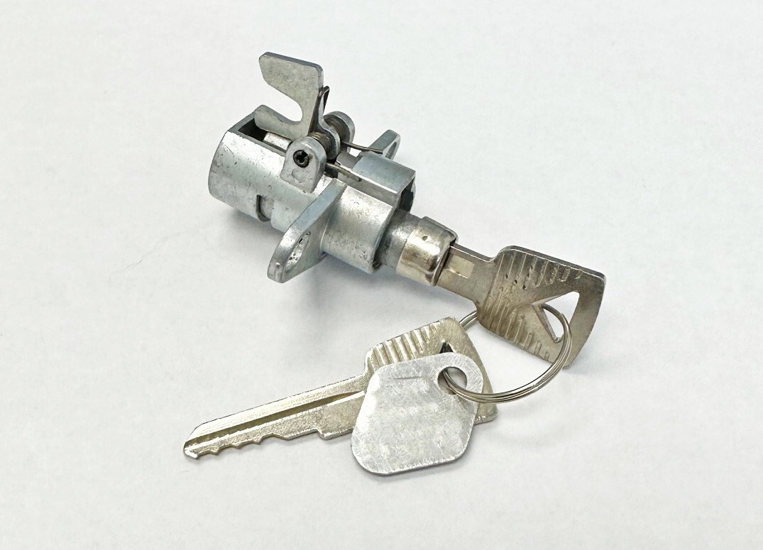 1964 1965 Ford Mustang Falcon STD Glove Box Lock w/ Keys Glovebox Standard Int.