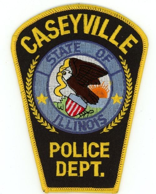 ILLINOIS IL CASEYVILLE POLICE NICE SHOULDER PATCH SHERIFF