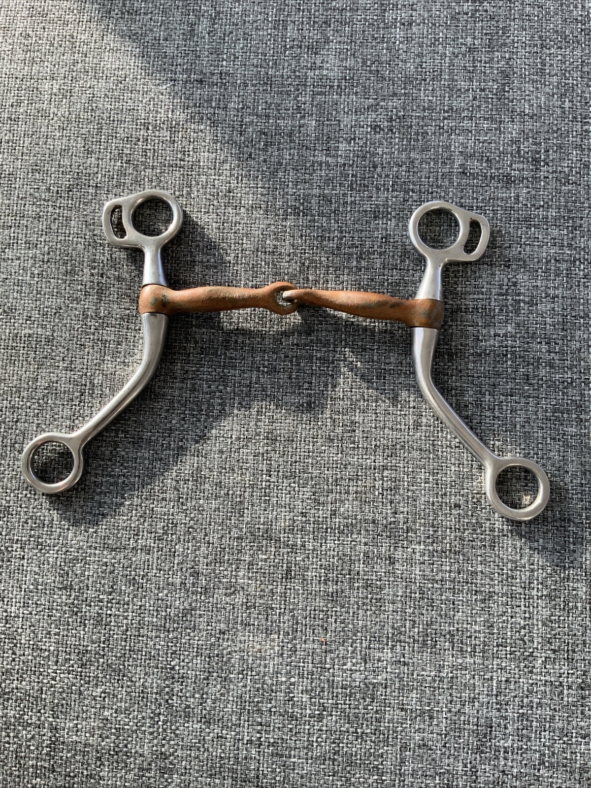 Metal Horse Riding Bit With Copper