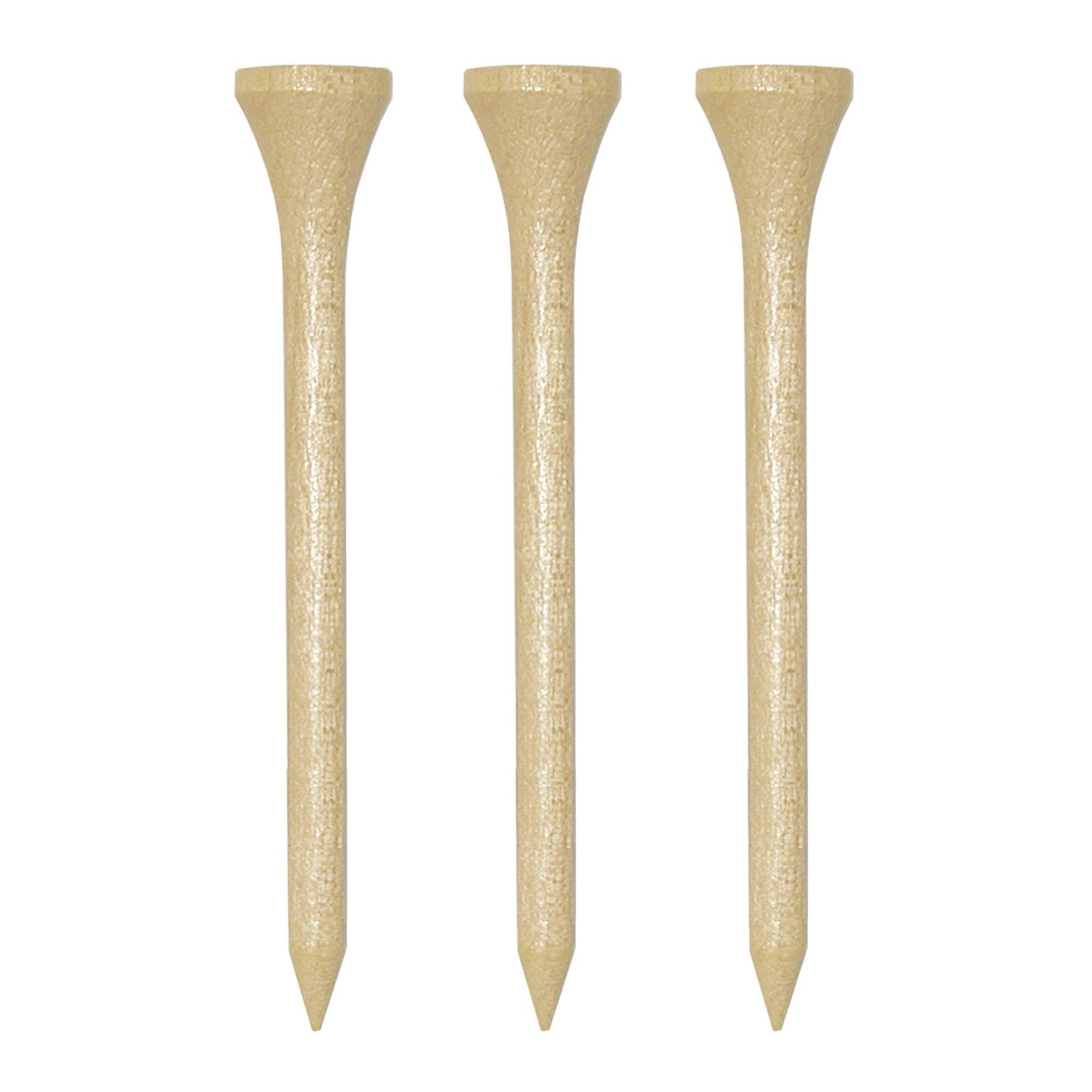 Izzo Wood Golf Tees (200 Pack) 3.25 Inches Natural