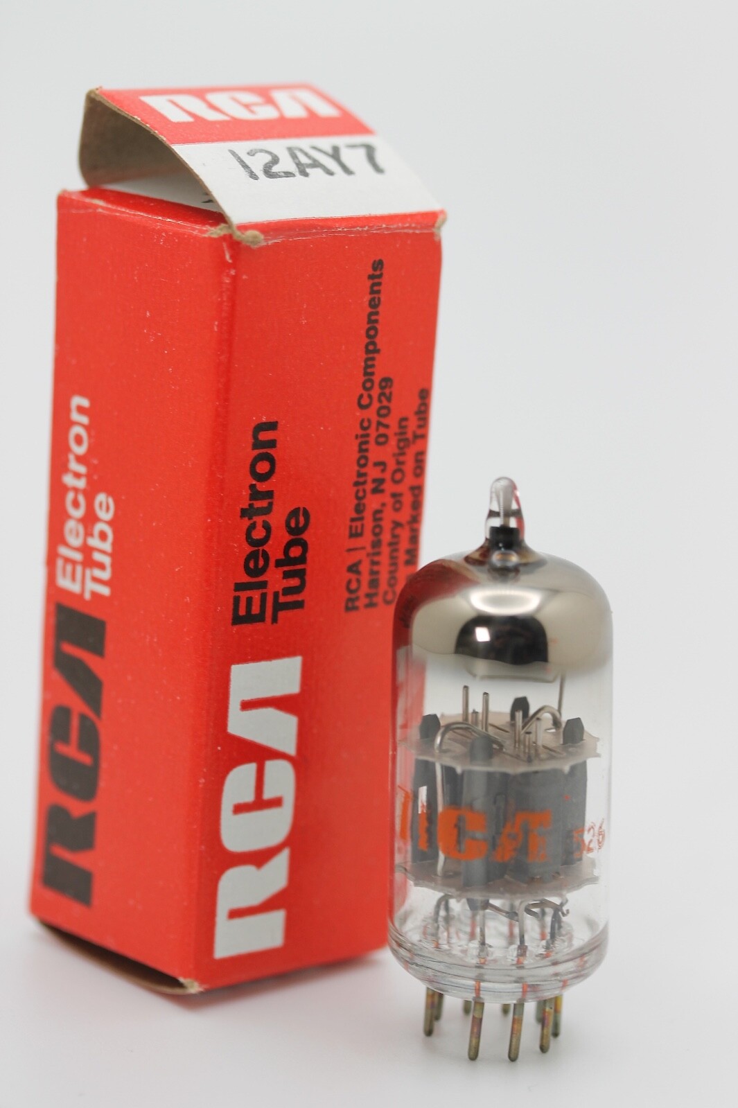BEST NOS RCA 12AY7 PLATINUM LOWNOISE AMPLITREX TESTED TUBE for FENDER TWEED AMPS