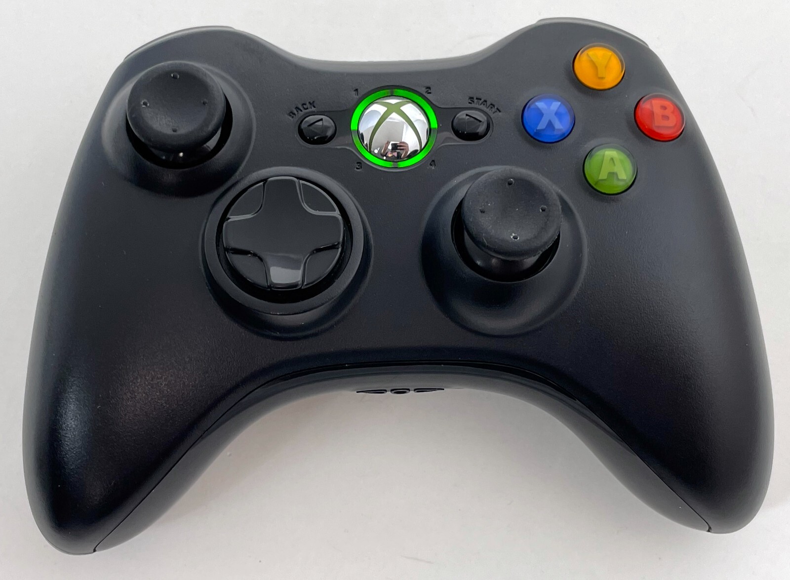 Official Microsoft Xbox 360 & Windows Black Wireless Controller 1403 OEM gamepad