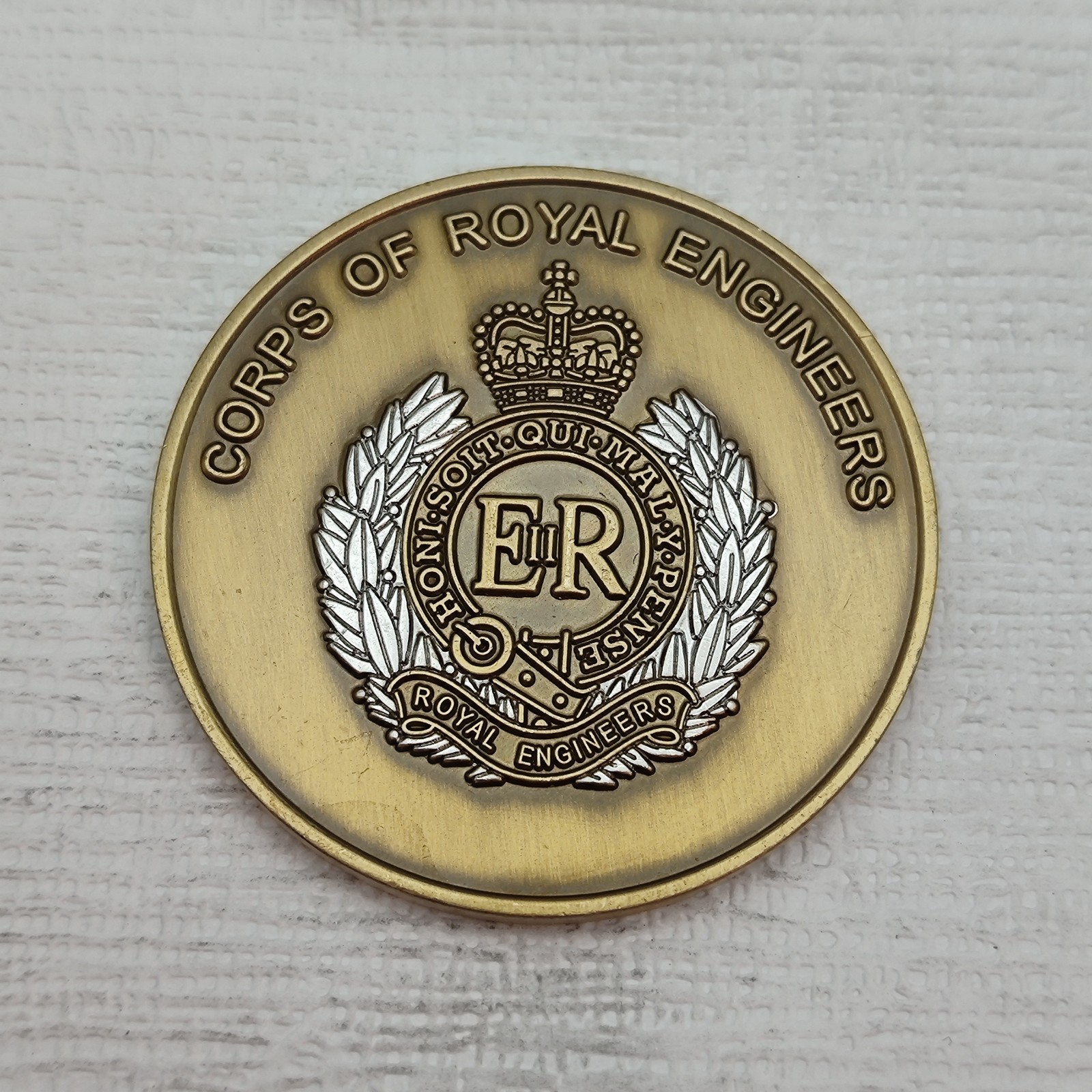 UK Corps of Royal Engineers 2017 Sapperfest ER Challenge Coin