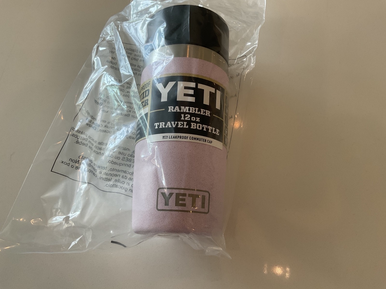 NEW Yeti Cherry Blossom 12oz Travel Bottle Commuter Cap/ Hot Shot Lid w/FREE S/h
