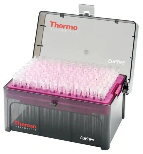 Case of 4 Thermo 94420813 ClipTip 1250μL Filtered Low Retention Pipette Tips