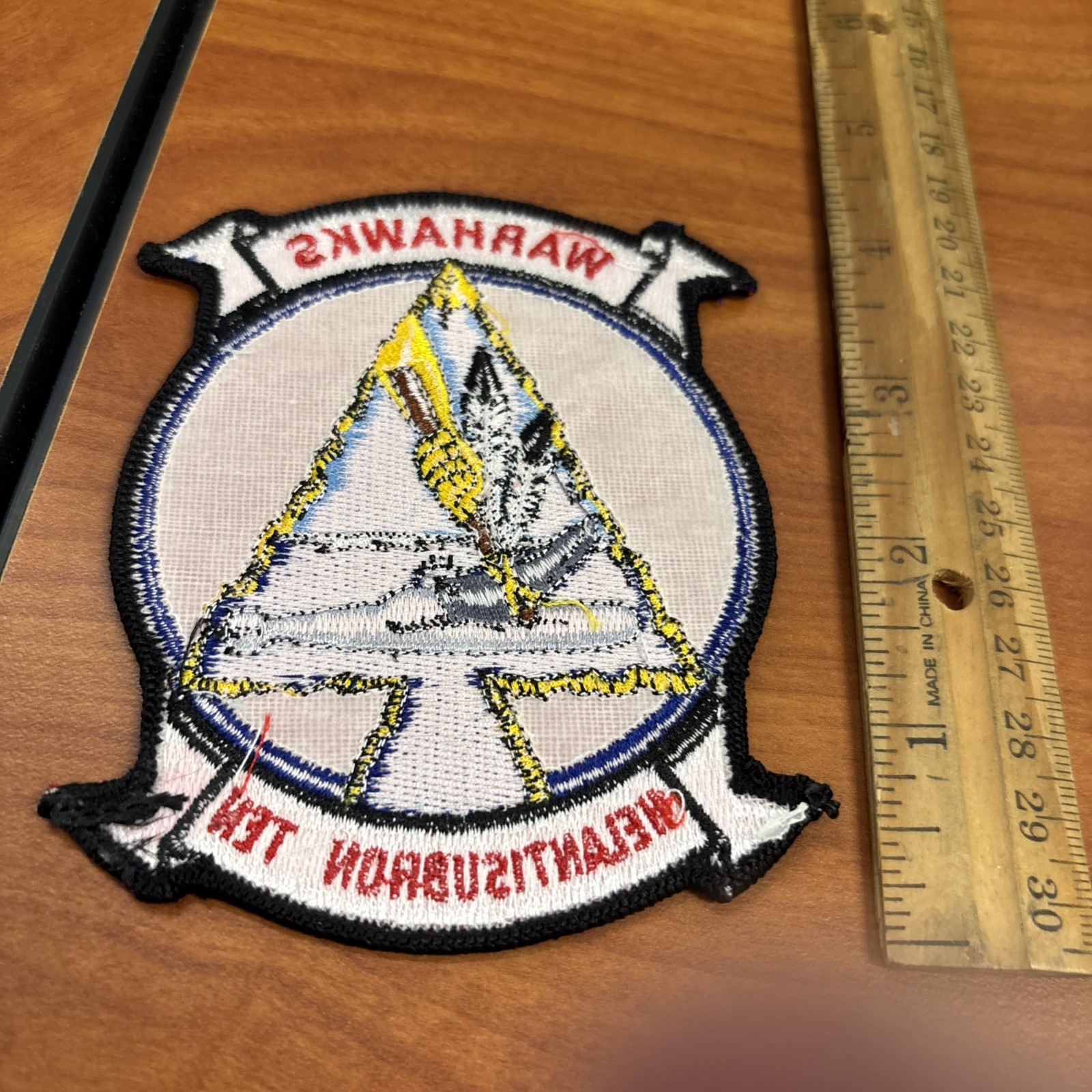 ⚓🚁 US Navy HS-10 HS-8 Patch Set Helicopter Anti Submarine Squadron