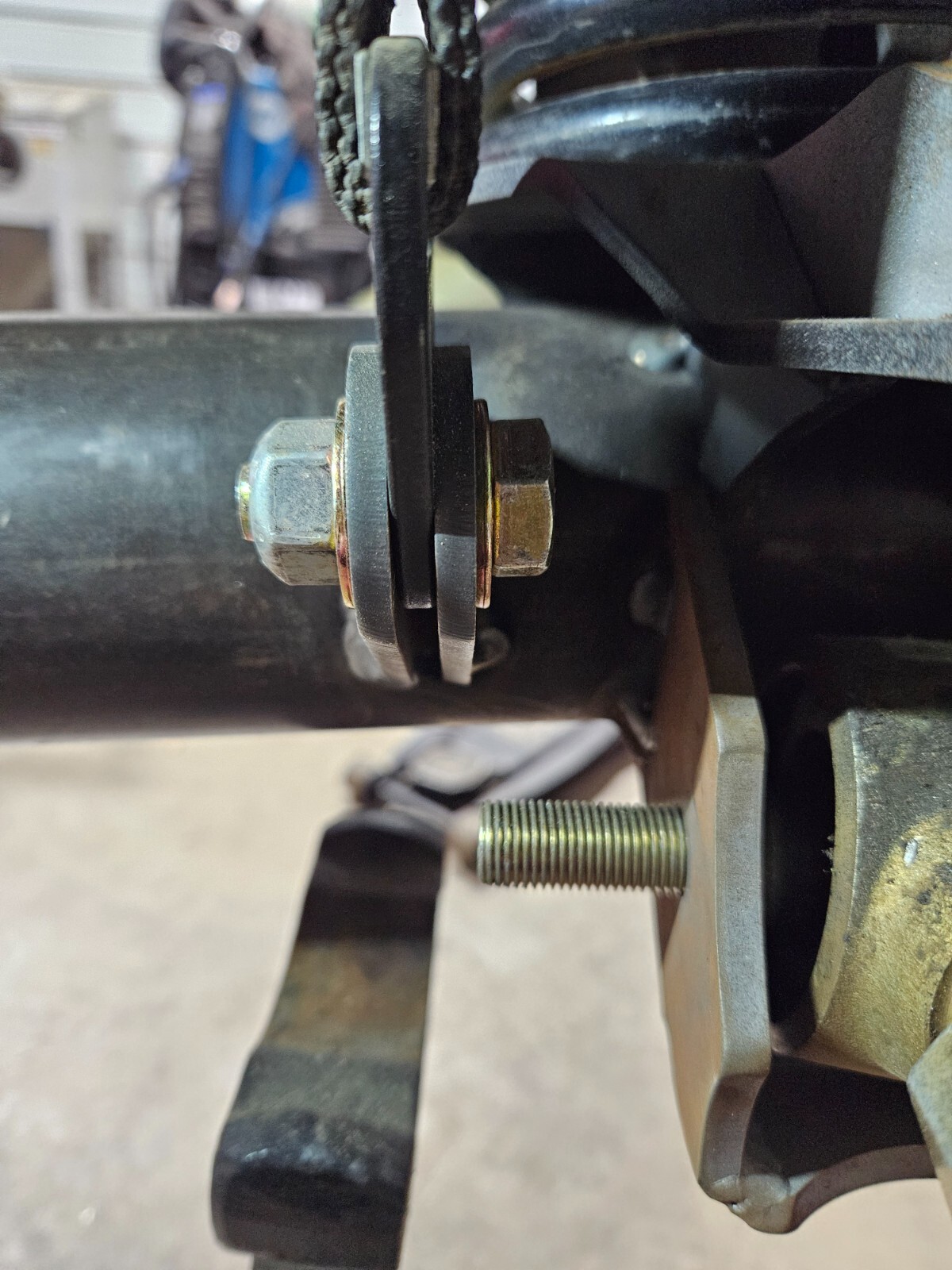 Double Shear Axle Limit Strap Tab Kit