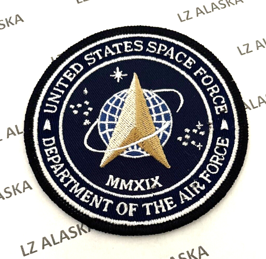 US SPACE FORCE (USSF) DEPT. OF THE AIR FORCE PATCH (AFH) USAF