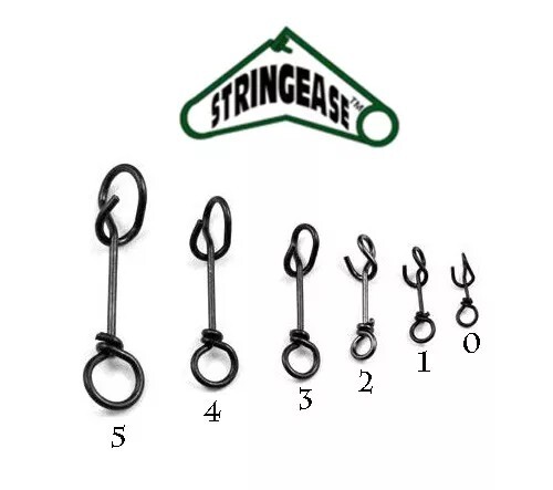 Original Stringease Fastach Clips Size #3 75lb Pack of 10pcs