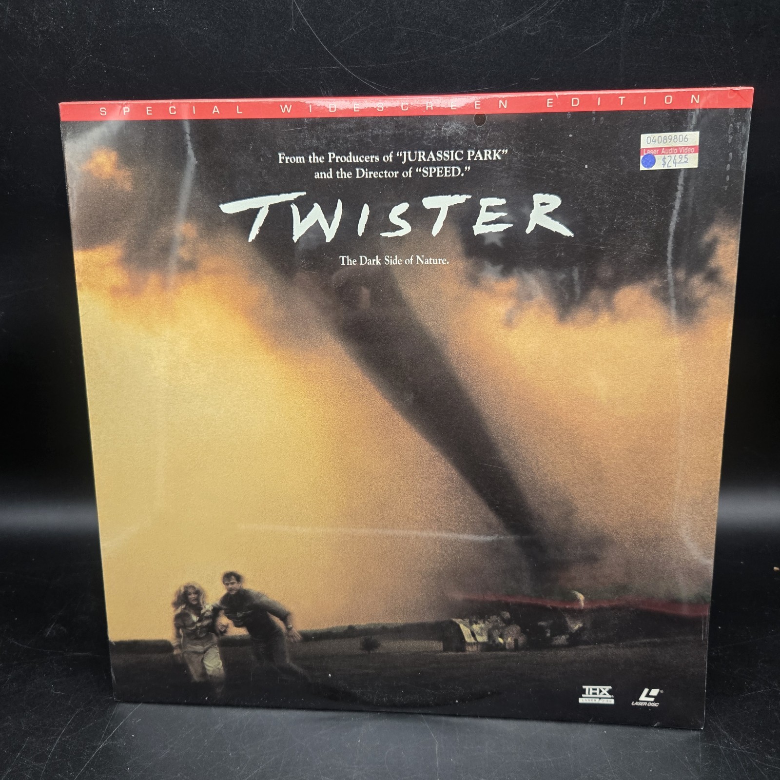 Twister LaserDisc 1996 Special Widescreen Edition THX Sealed Warner Bros LD