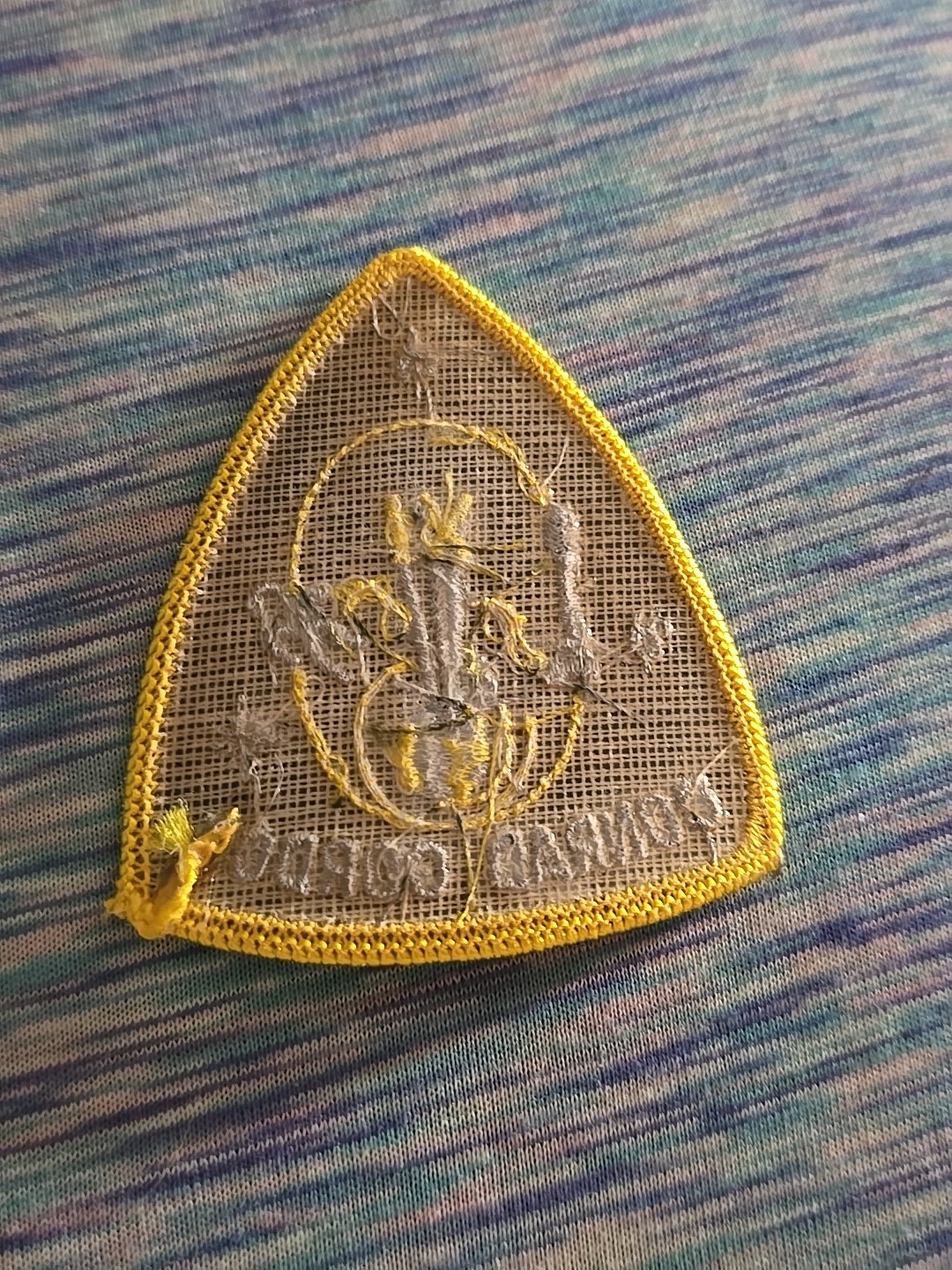 Vintage NASA Patch Gemini XI Spaceflight Mission Conrad Gordon Emblems Patch
