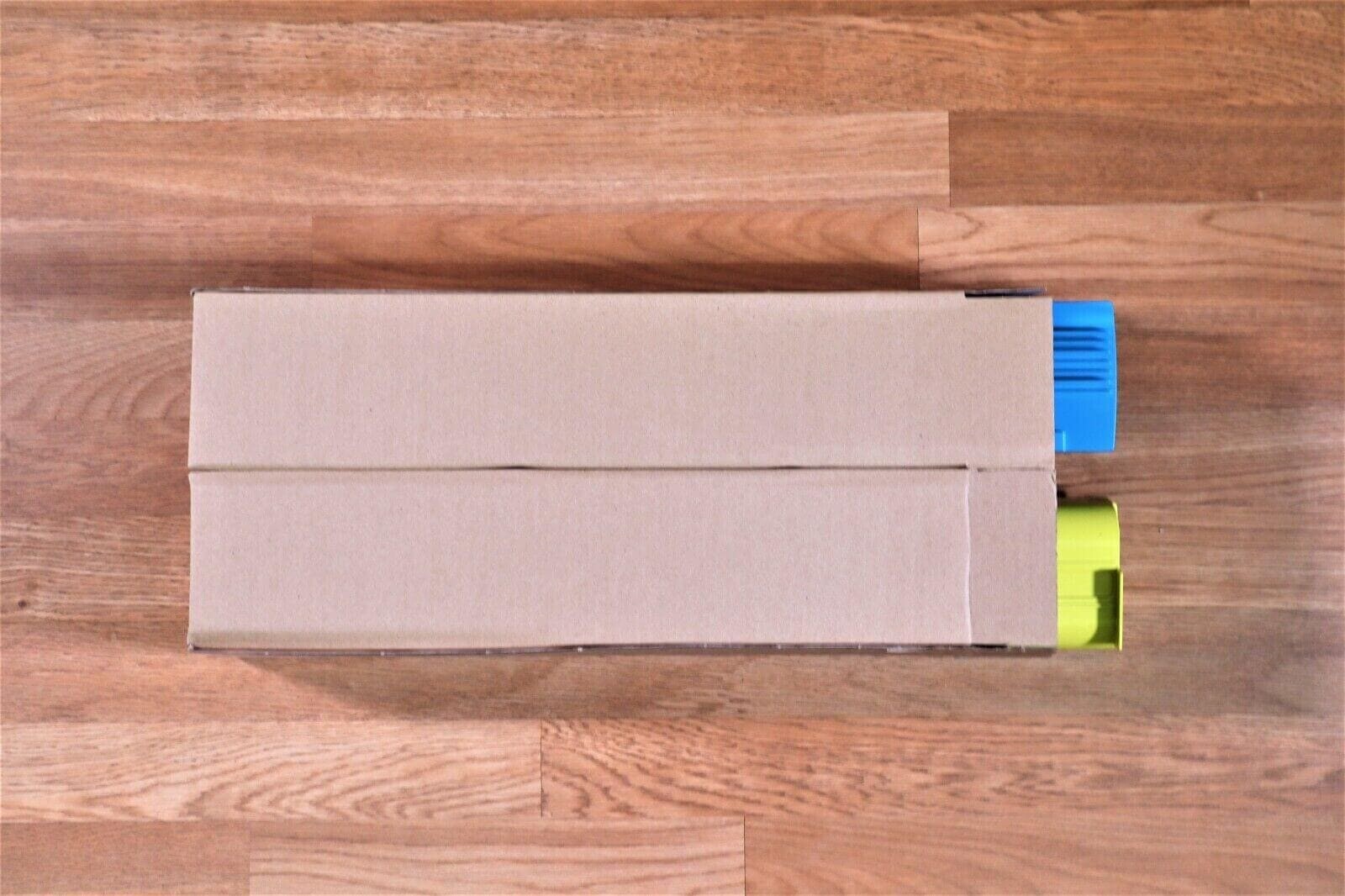 Open Lot Of 2 Xerox Cyan &Yellow Toner Cart. Color 550 560 570 Same Day Shipping