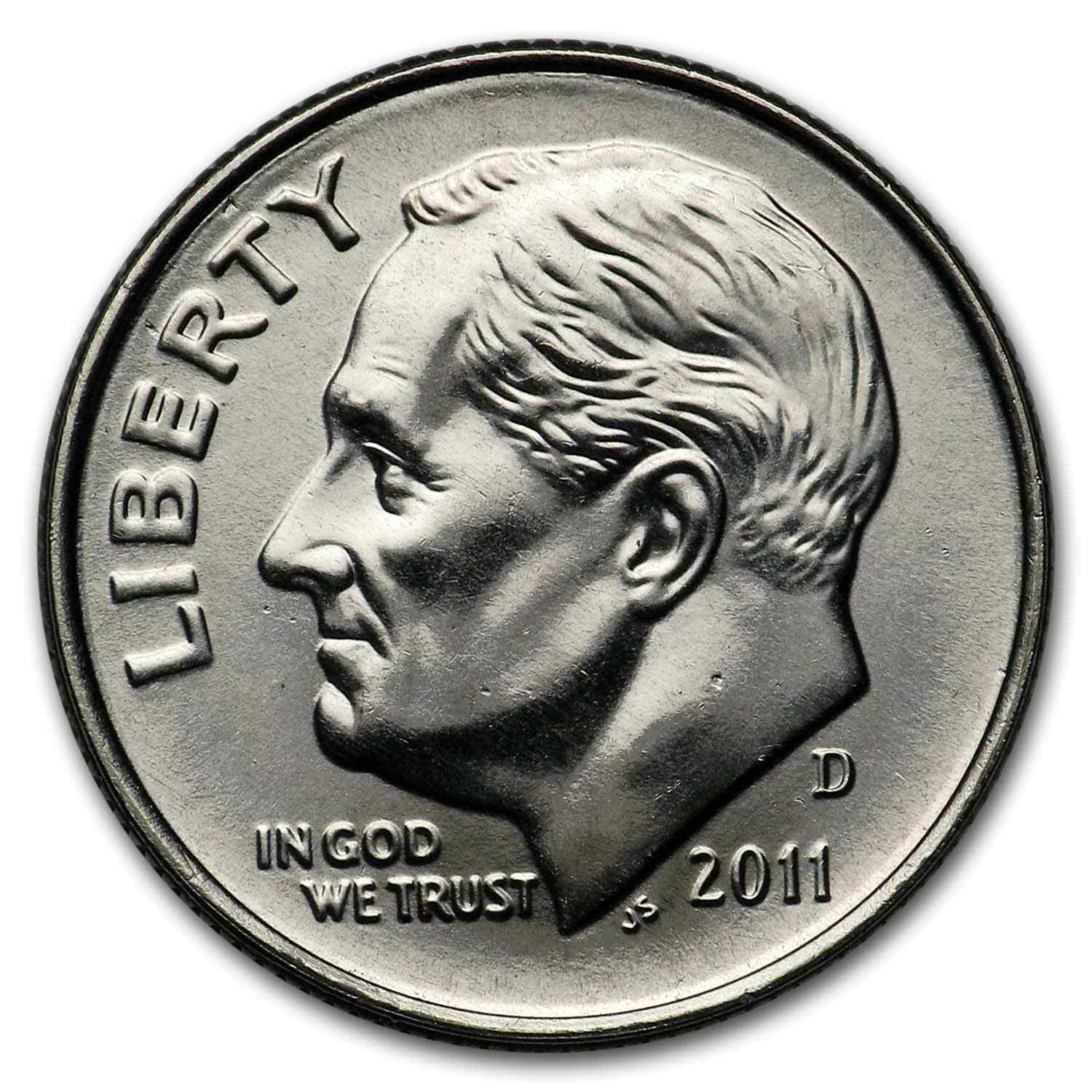 2011-D Roosevelt Dime BU