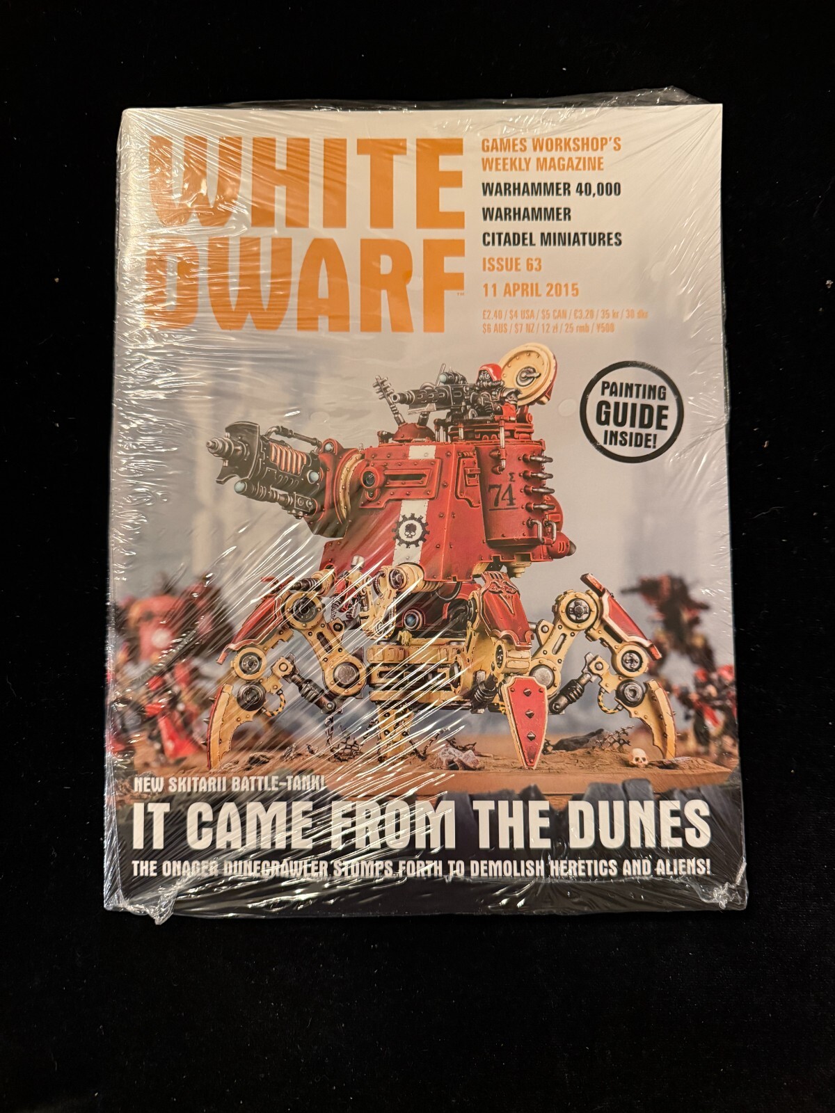 Games Workshop Warhammer 40K White Dwarf Weekly Magazine Issue 63 SEALED