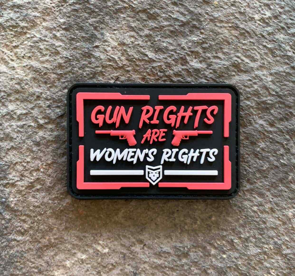 Gun Rights are Women's Rights PVC Patch